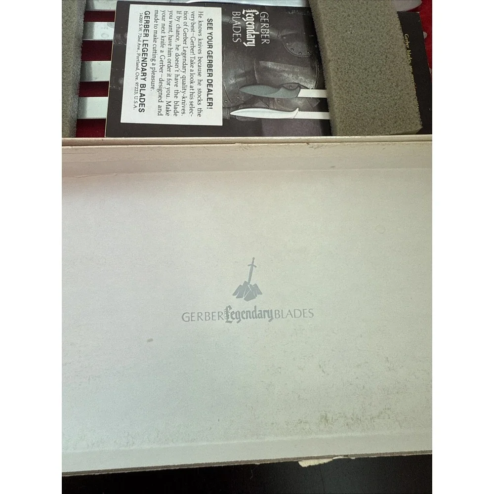 Gerber Legendary Blades 4 Miming Knives In Box New Never‎ Used